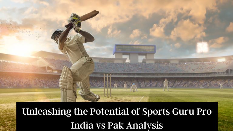 Sports Guru Pro India vs Pak